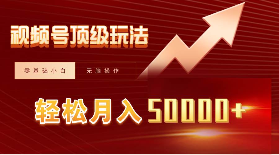 视频号短剧搬运狂怼玩法，零基础小白月入50000+-智宇达资源网