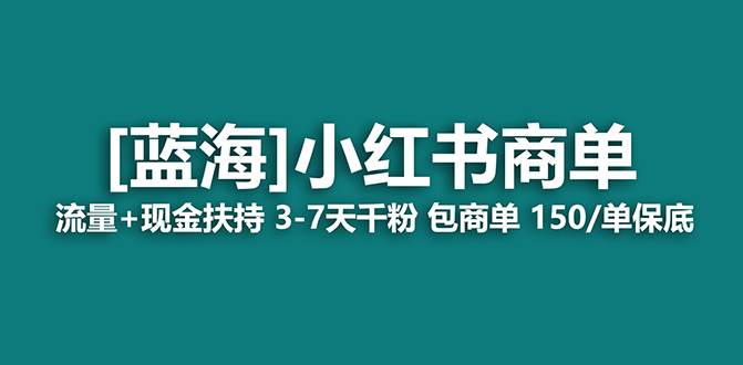 【蓝海项目】小红书商单！长期稳定 7天变现 商单一口价包分配 轻松月入过万-智宇达资源网