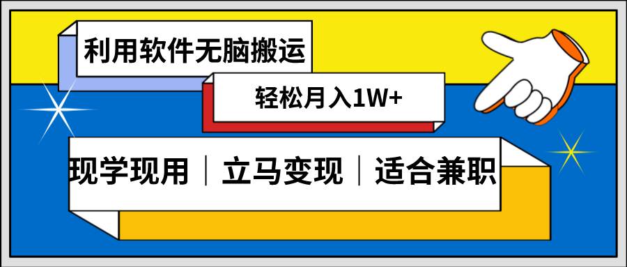 低密度新赛道 视频无脑搬 一天1000+几分钟一条原创视频 零成本零门槛超简单-智宇达资源网