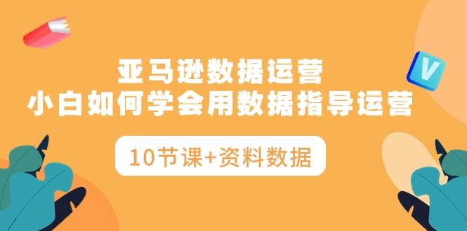 亚马逊数据运营，小白如何学会用数据指导运营（10节课+资料数据）-智宇达资源网