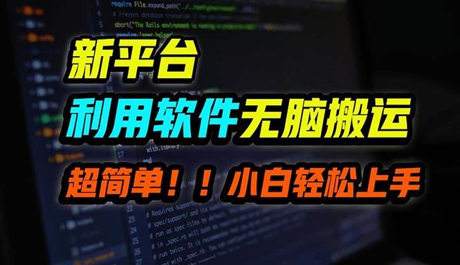 B站平台用软件无脑搬运，月赚10000+，小白也能轻松上手-智宇达资源网