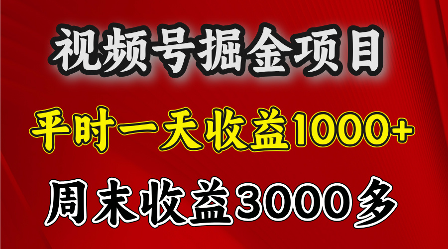 官方项目，一周一结算，平时收益一天1000左右，周六周日收益还高-智宇达资源网